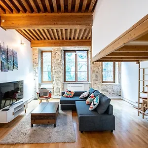Soyeux - Superbe Canut Quai De Saone Appartement Lyon